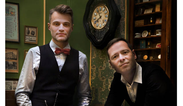 2012年にオリザ ルイ ルグランを復活させたふたり。左：Hugo Lambert（ヒューゴ・ランバード）、右：Franck Belaiche（フランク・ブレーシュ）