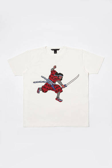 マーク BY マーク ジェイコブス メンズ原宿限定商品「SURPLUS SAMURAI TEE」1万4040円