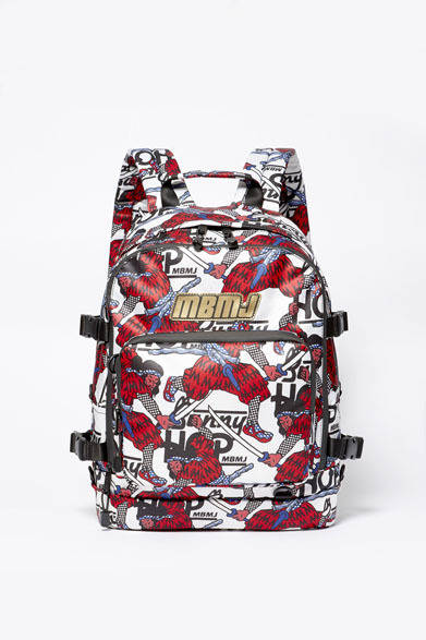 マーク BY マーク ジェイコブス メンズ原宿限定商品「BMX PRINTED SATIN BACKPACK」5万2920円