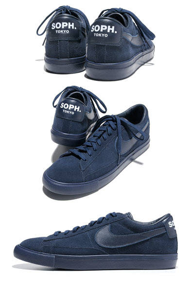 「SOPH.TOKYO 15th Anniversary」 スペシャルプロダクト<br />「NIKE BLAZER LOW SP / SOPH.」1万5120円