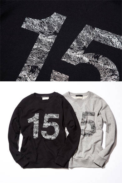 「SOPH.TOKYO 15th Anniversary」 スペシャルプロダクト<br />「MAISON KITSUNÉ　CREW NECK SWEAT」各3万240円
