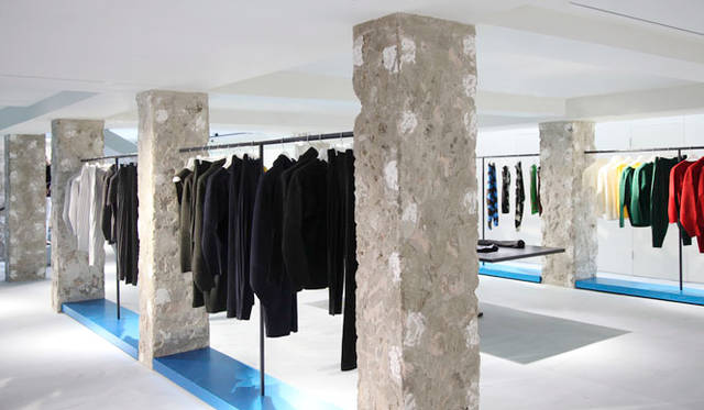 「ISSEY MIYAKE London flagship store」 designed by Tokujin Yoshioka