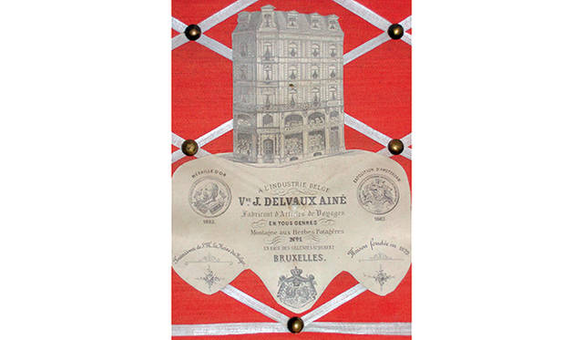 1884年に作られたラゲッジラベル