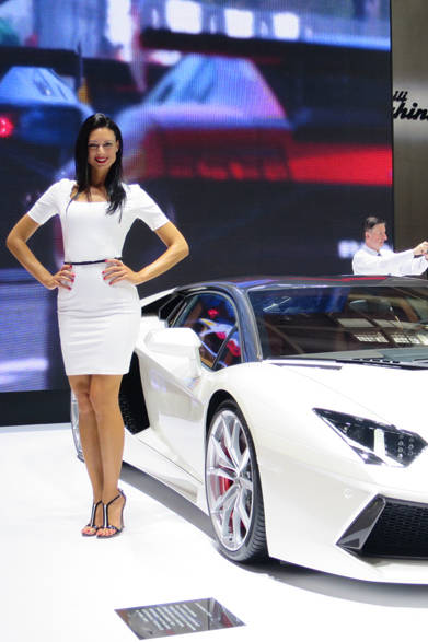 華やかな雰囲気のランボルギーニ