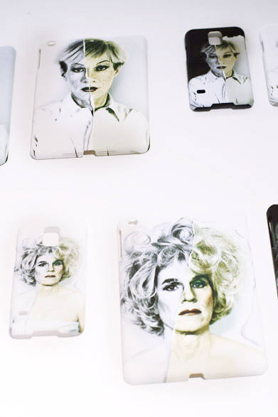 「ALTERED IMAGES by CHRISTOPHER MAKOS」 限定コレクション<br />リステアでの展示販売の模様