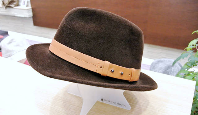 “Styled by you for XY （スタイルド・バイ・ユー・フォー・エックスワイ）”<br />ラビットファーフェルトのフェドラ帽「Vander」エスプレッソ（茶色）