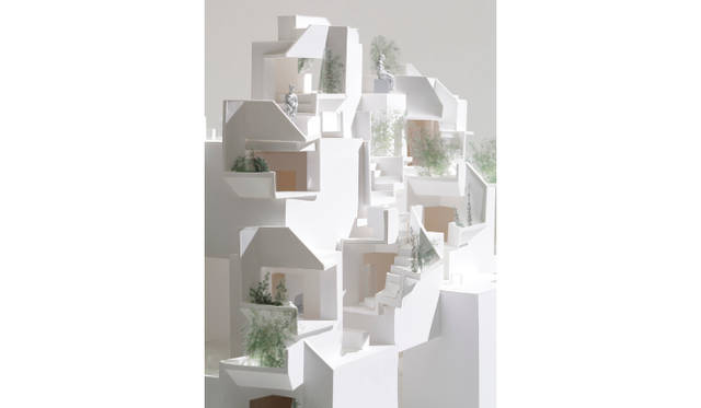 建築家・平田晃久氏の建築模型