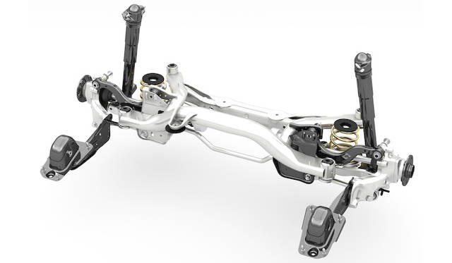 4Motion向けのリア4リンク サスペンション