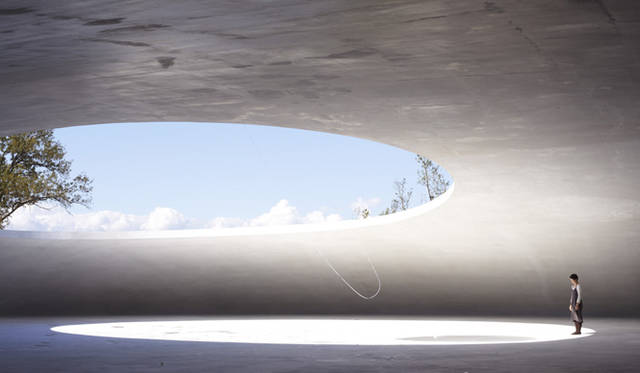 豊島美術館（2010） Photo: Noboru Morikawa