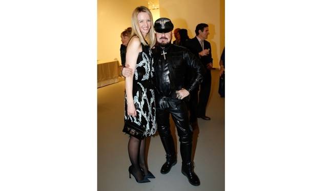 （左より）デルフィーヌ・アルノーとピーター・マリン © Rindoff/Charriau