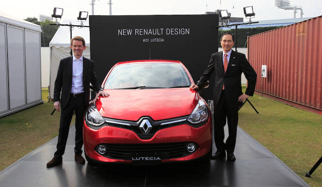 左はクリストフ・デュポン氏、右は大極司 ルノー・ジャポン代表取締役社長