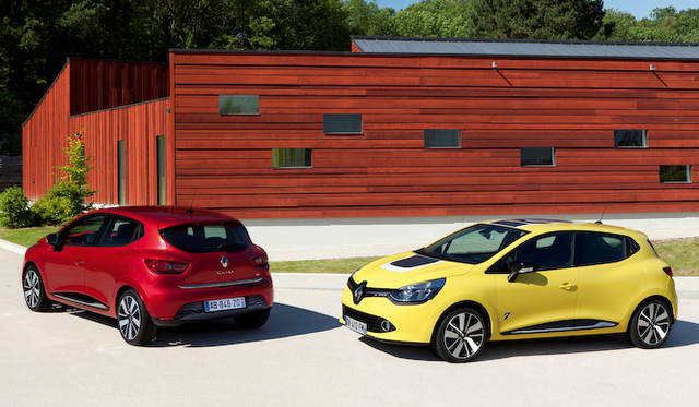 新デザイン戦略にもとづくプロダクションモデル第一号として発表された「ルーテシア」（本国名CLIO）。コンセプトは“LOVE”。写真は本国仕様