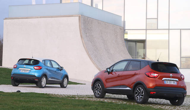 “Explore”のコンセプトからつくられた市販モデル「キャプチャー」。写真は本国仕様