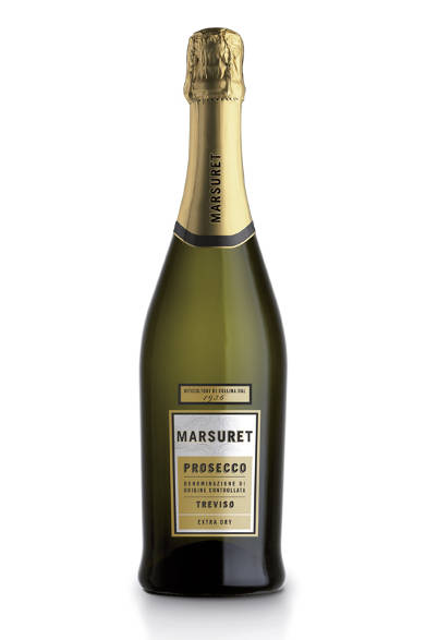 マルスーレ プロセッコ トレヴィーゾ エクストラ ドライ｜グラス 1500円、ボトル 9000円（税・サービス料別）