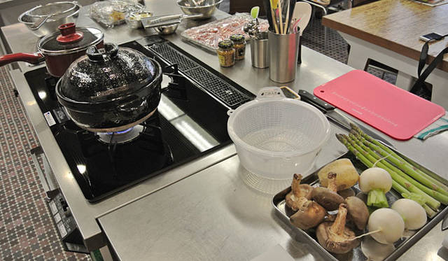 「魚介と焼き野菜のからし酢味噌掛け」の材料