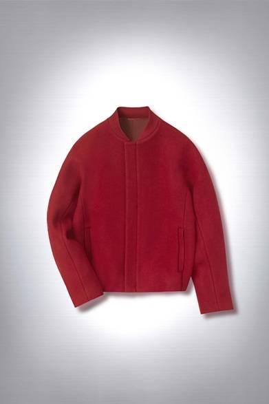 メンズ ダブルフェース メルトン ブルゾン　7万4520円<br /><br />カルバン・クライン プラティナム<br />オンワード樫山 お客様相談室<br />Tel. 03-5476-5811<br />