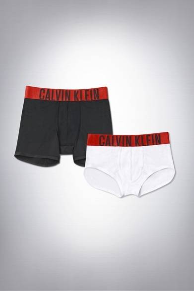 アンダーウェア<br />（左より）3888円、3564円<br /><br />カルバン・クライン アンダーウェア<br />株式会社　ナイガイ<br />Tel. 03-5822-3826<br />