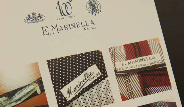 日本でおこなわれた記念展示「Marinella MUSEO」より