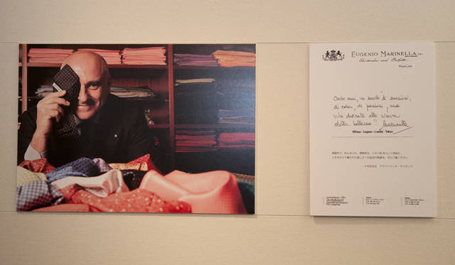 日本でおこなわれた記念展示「Marinella MUSEO」より