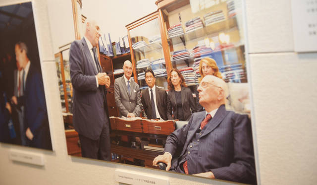 日本でおこなわれた記念展示「Marinella MUSEO」より