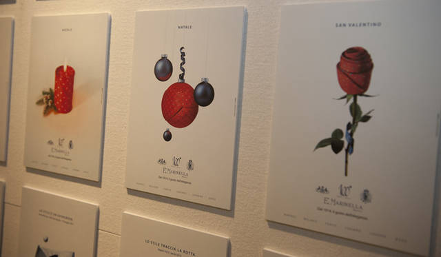 日本でおこなわれた記念展示「Marinella MUSEO」より