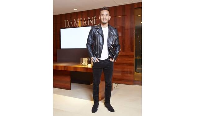 発売のカクテルパーティに出席した中田英寿　© Taichi