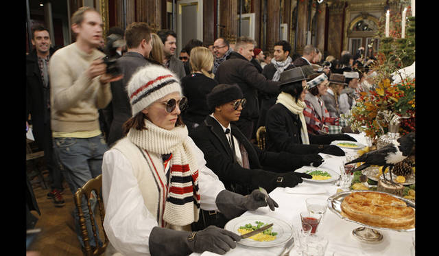 THOM BROWNE. NEW YORK_2011-12FW　Photo：DAN AND CORINA LECCA