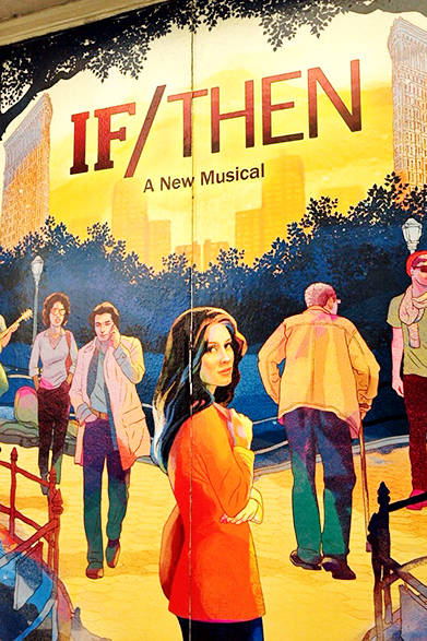 5つ目の舞台は『If/Then～イフ/ゼン～』。日本でも人気の『ウィキッド』の初演でトニー賞に輝いた、イディナ・メンゼル主演の新作ミュージカル