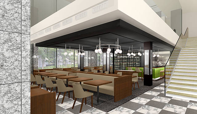 オールデイダイニングの「sensi by Heinz Beck」。カジュアルでありながら、最高の食材で、非常にレベルの高いクオリティの料理を目指している