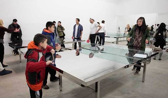 「untitled　2012 (who if not we should at least try to imagine the future, again) (remember Julius koller)」©Rirkrit TiravanijaCourtesy of Gavin Brown Enterprise, NYPhoto : Thomas Müller