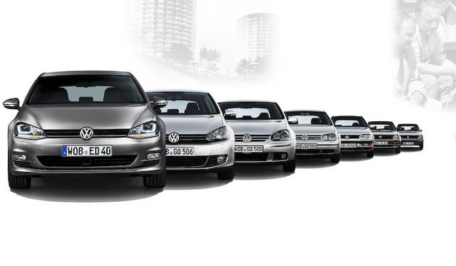 IからVIIまでの歴代ゴルフたち