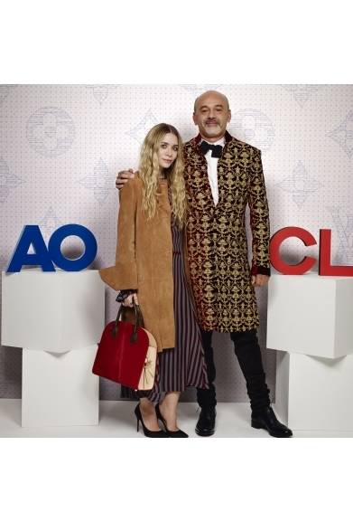 Ashley Olsen & Christian Louboutin｜アシュリー・オルセン＆クリスチャン・ルブタン ©david atlan/Louis Vuitton 