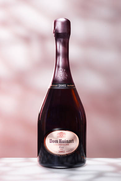 ロゼ・シャンパーニュ部門で金賞を受賞した「ドン・ルイナール ロゼ 2002」