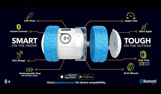 <strong>Sphero｜スフィロ</strong>　アプリ制御ロボット「Ollie（オリー）」