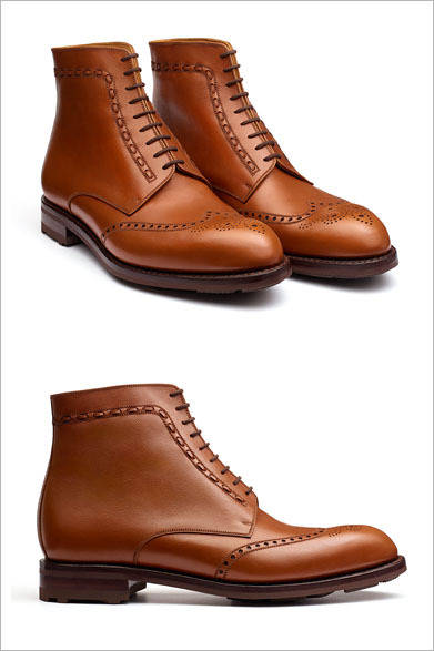 「COUNTRY GENTS（カントリージェンツ）」コレクションのフローラゴルフ ウィングチップ ブーツ 14万5800円