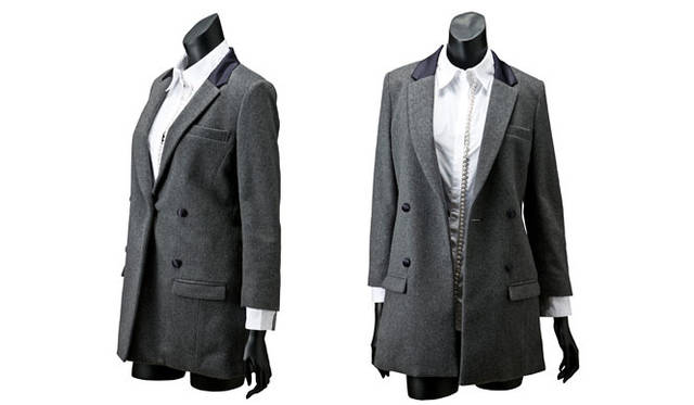 <strong>TOYO KITCHEN STYLE｜トーヨーキッチンスタイル</strong>　「La Couture TOYO KITCHEN STYLE」2014年秋冬デビューコレクション<br>Chesterfield Coat 10万5840円