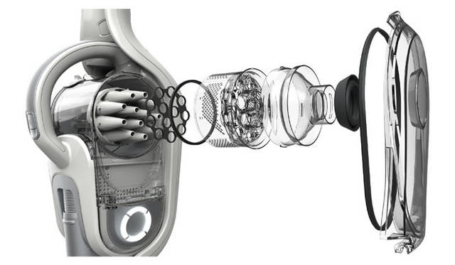 サイクロンなのでお手入れカンタン