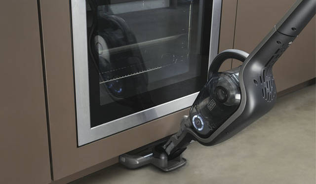 大きなゴミから微細なゴミまで一度に手早く吸引