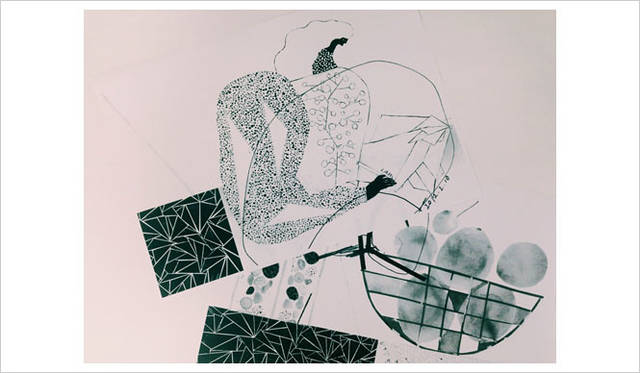 <strong>大谷有紀</strong>　安藤晶子 × 大谷有紀 展覧会（架空日記：きくちゆみこ）「枕元にパン ―枕元にパンを置いてきみは寝る、不安で眠れない夜―」