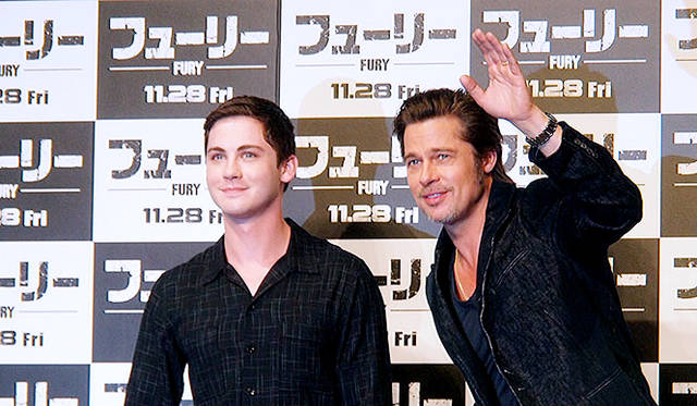 来日記者会見の模様