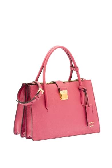 「マドラスバッグ」トートタイプ　[H19×W28×D12cm]　ダークピンク　20万9520円