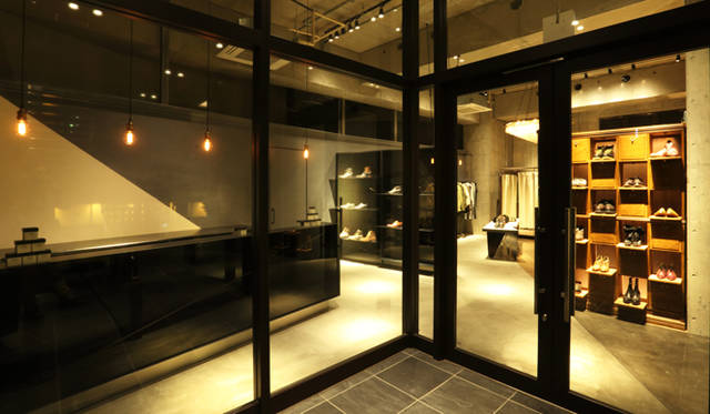 ショップの入口