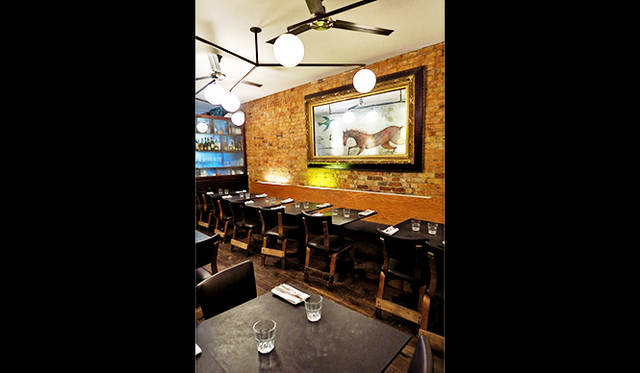 「UNION」。奥に長い作りになっていて、裏庭には秘密のパティオもある