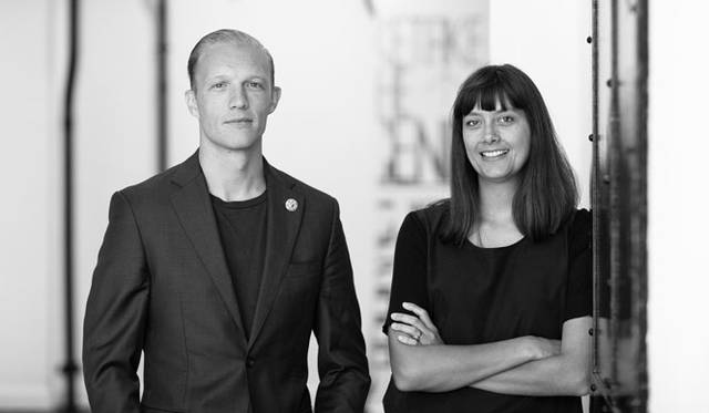 アリス・メイド・ディスのデザイナーの二人。左はEd Walsh、右はAlice Walsh