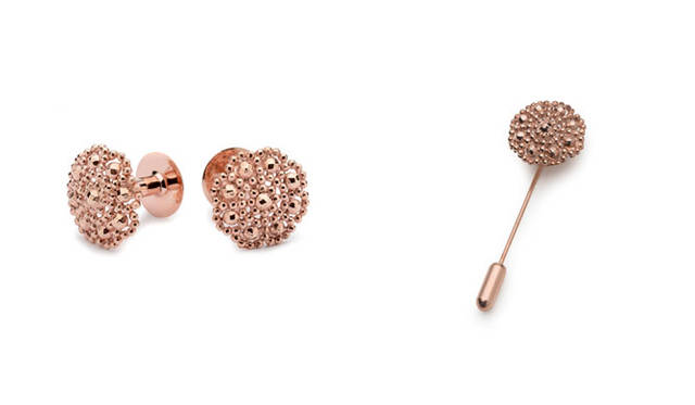 「CUFF GEORGE」4万1040円、「PIN GEORGE」3万2400円