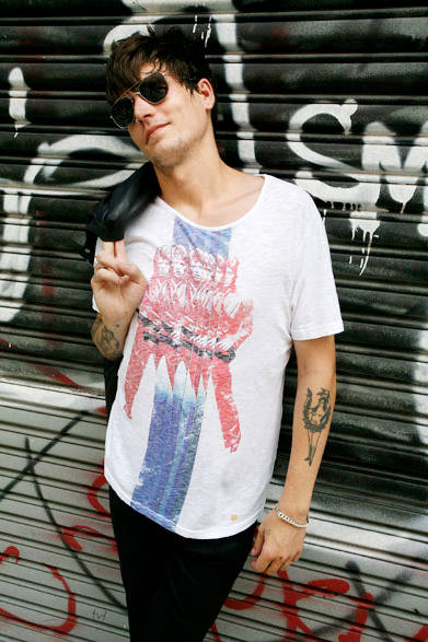 「Pretty Green × Mick Rock」 デヴィッド・ボウイTシャツコレクション モデル「Hunky Dory」