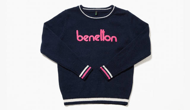 ベネトンロゴ入りレディス5900円