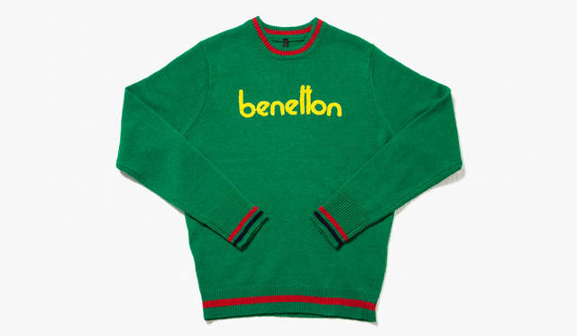 ベネトンロゴ入りメンズ5900円