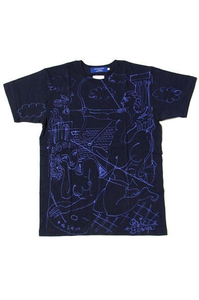 「BEAMS LIGHTS with MIC*ITAYA」 2014-15 AUTUMN&WINTER COLLECTION<br />MENS PRINT T-SHIRT 7344円