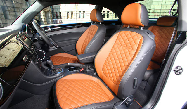 The Beetle Turbo Exclusiveのフロントシート